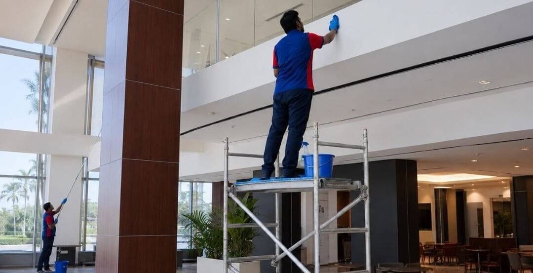 High-Level Building Cleaning